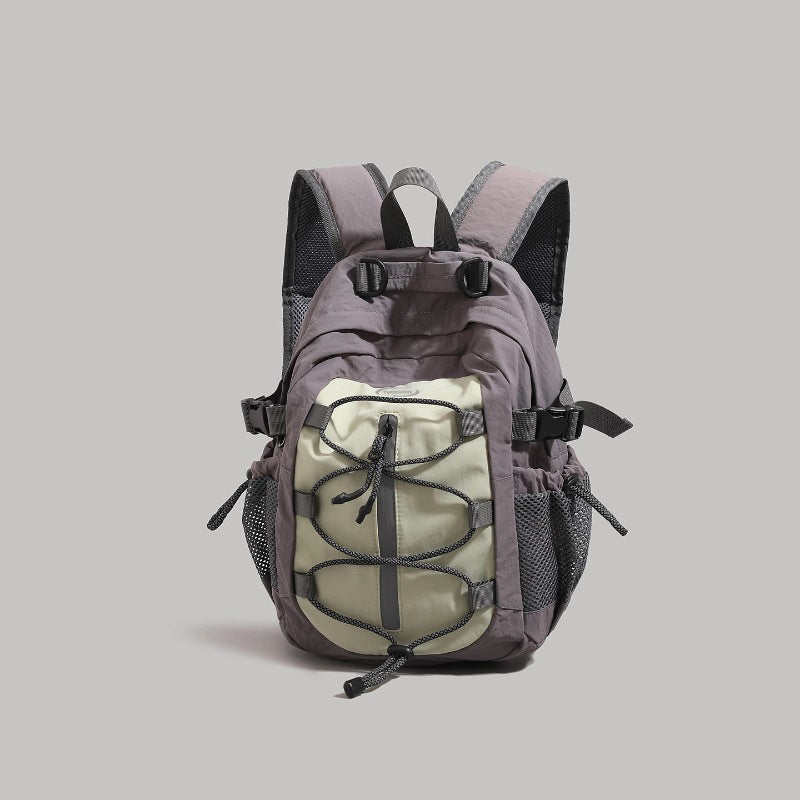 Traveling, Mountain Climbing, Leisure Dual-Shoulder Bag, New Style, Large Capacity, Hiking, Sports, Mountain Climbing Bag, Short-Distance Travel Backpack, Men'S Bag