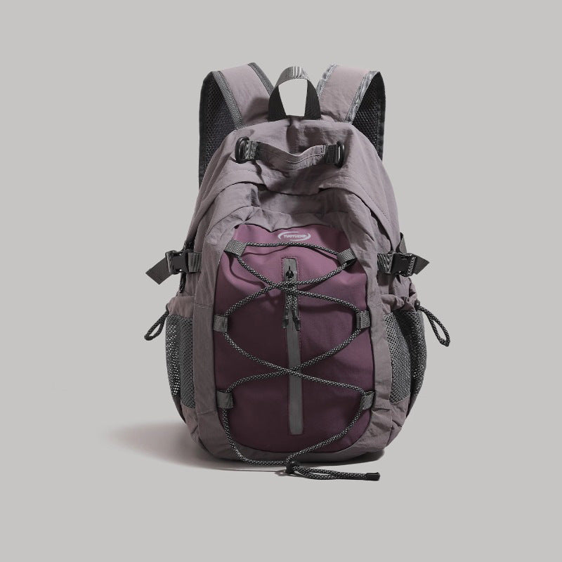 Traveling, Mountain Climbing, Leisure Dual-Shoulder Bag, New Style, Large Capacity, Hiking, Sports, Mountain Climbing Bag, Short-Distance Travel Backpack, Men'S Bag