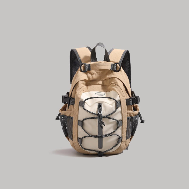 Traveling, Mountain Climbing, Leisure Dual-Shoulder Bag, New Style, Large Capacity, Hiking, Sports, Mountain Climbing Bag, Short-Distance Travel Backpack, Men'S Bag