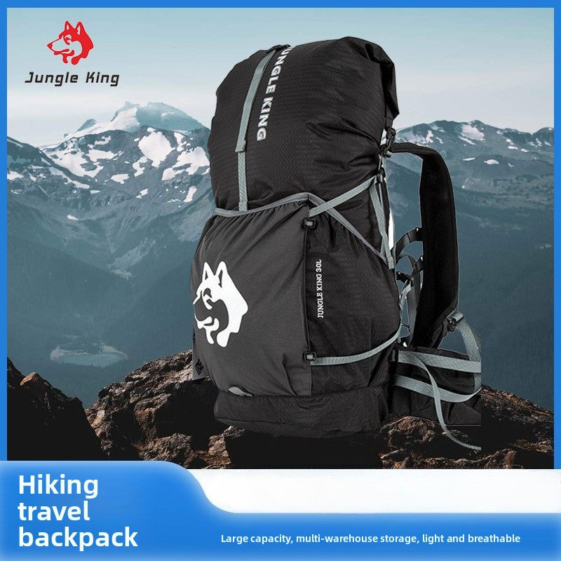 7.93gal Outdoor Backpack Camping Bag Hiking Sports Backpack Cross-country Backpack