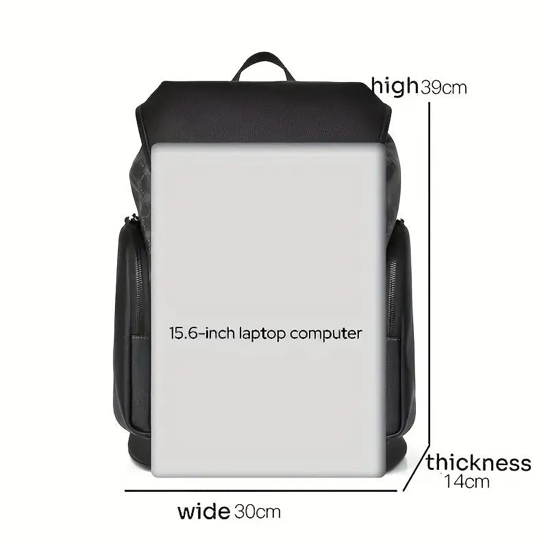 Men'S Backpack for Seniors with Presbyopia, Suitable for Business, Commuting, Travel, And School, Featuring a Large Capacity