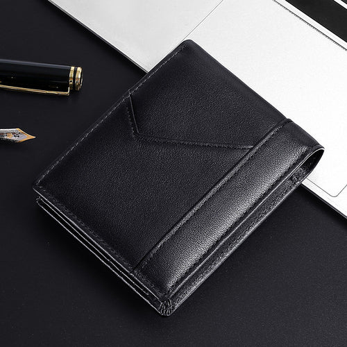 1pc Men' RFID Blocking Magnetic Wallet Suitable for Cowhide Leather, Retro RFID with Magnetic Shielding Technology, Internal Zipper Compartments & Card Holders, -Theft for Cash and Credit Cards