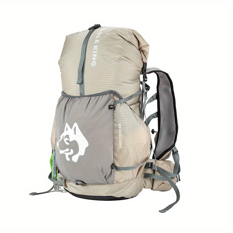 7.93gal Outdoor Backpack Camping Bag Hiking Sports Backpack Cross-country Backpack